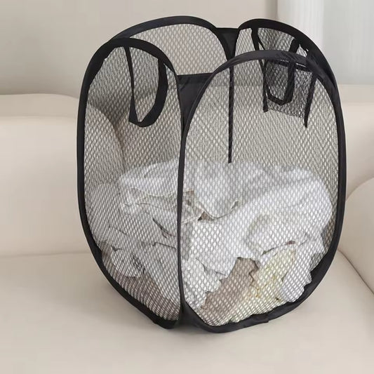 Cesto Dobrável para Separação de Roupa Suja