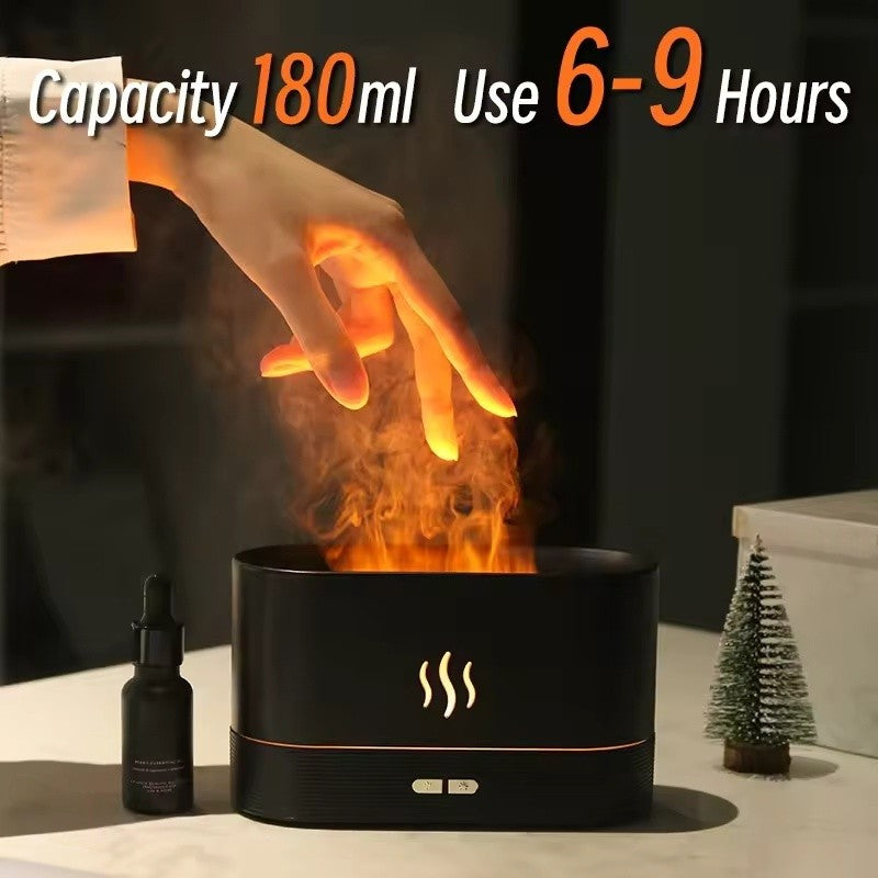 Difusor de Aroma Flame | Efeito Fogo Ultrassônico