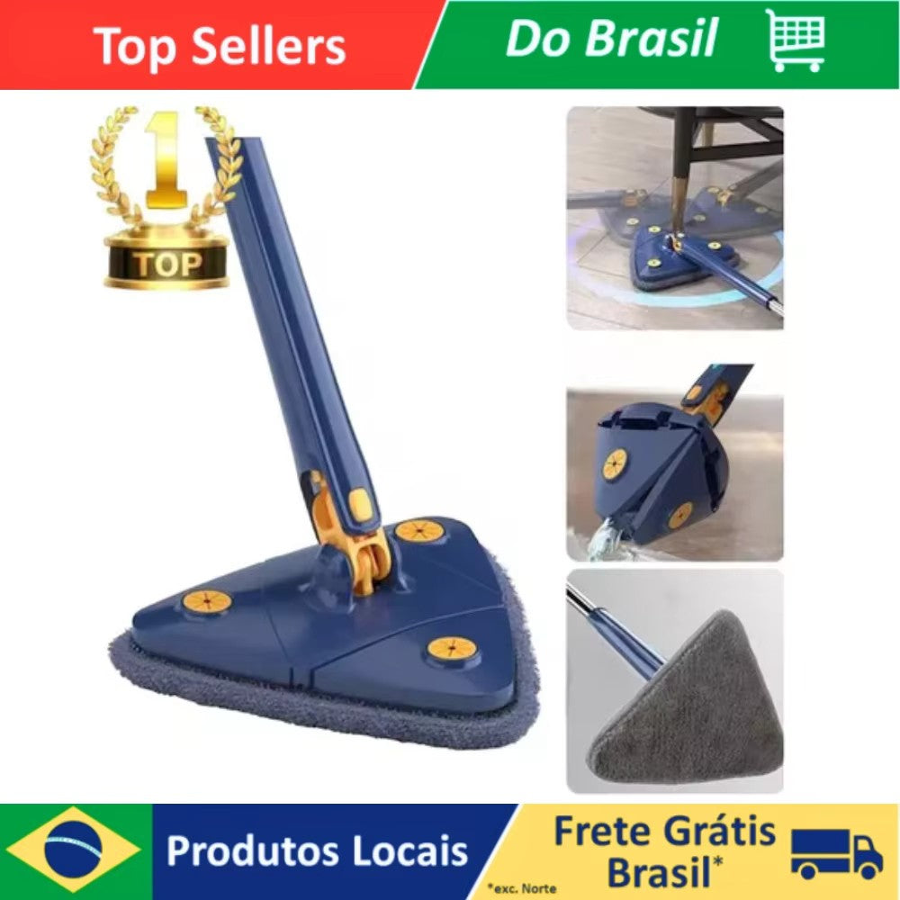 Mop Esfregão Mágico Triangular 360°