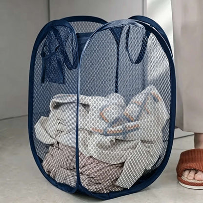 Cesto Dobrável para Separação de Roupa Suja