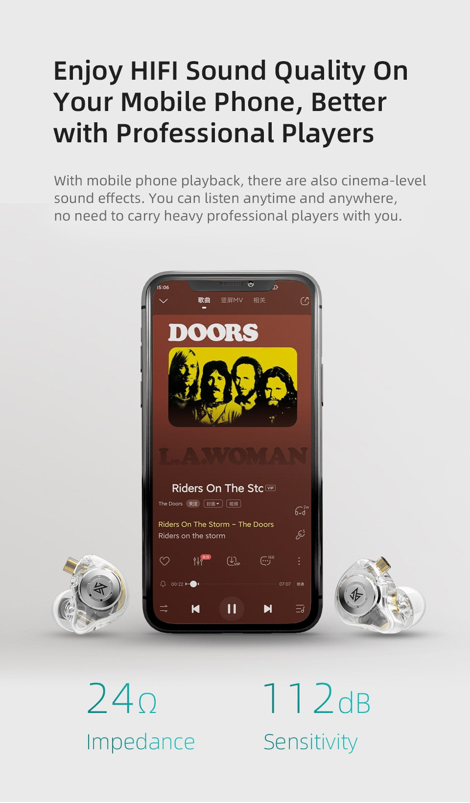 Kz edx pro fones de ouvido