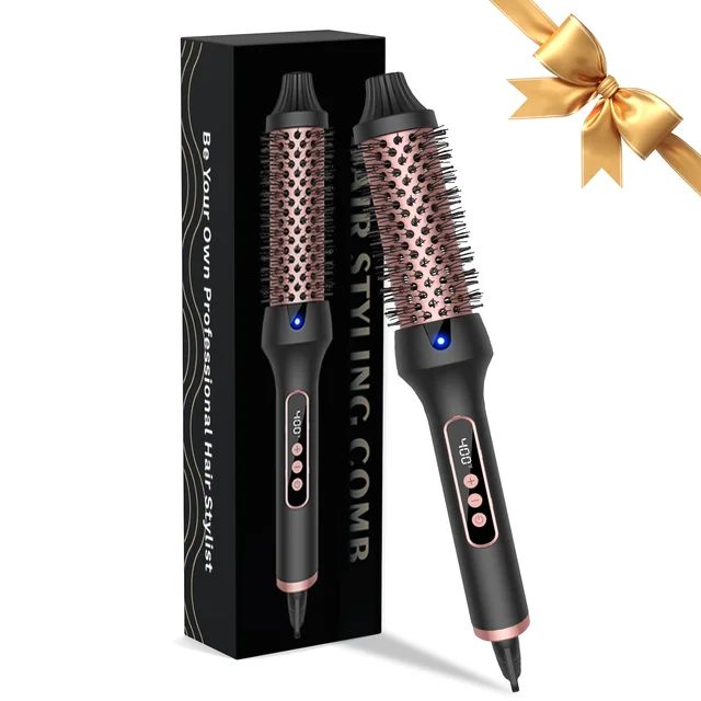 3 em 1 escova térmica iônica aquecida redonda escova iônica modelador de cabelo/