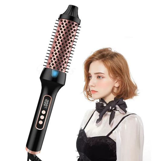 3 em 1 escova térmica iônica aquecida redonda escova iônica modelador de cabelo/