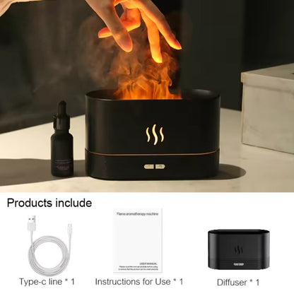 Difusor de Aroma Flame | Efeito Fogo Ultrassônico