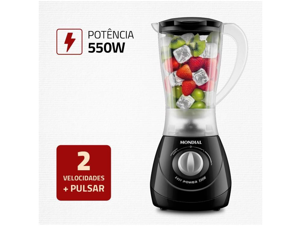Liquidificador Mondial Easy Power 550W