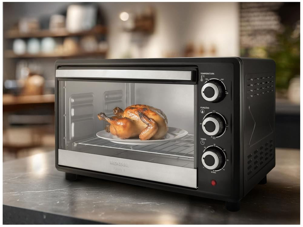 Forno Elétrico de Bancada Mondial Multifuncional 42L