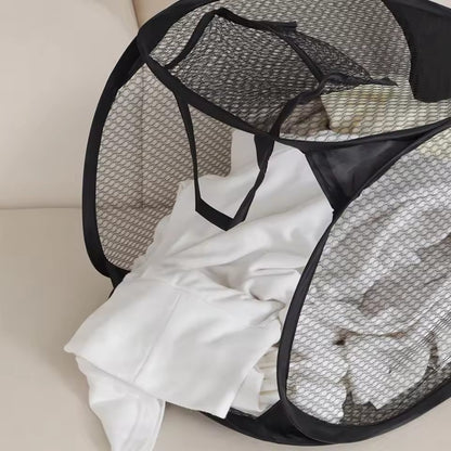 Cesto Dobrável para Separação de Roupa Suja