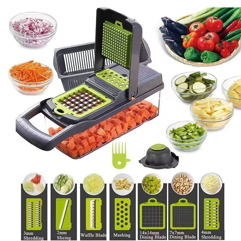 Cortador de vegetais com lâmina de aço