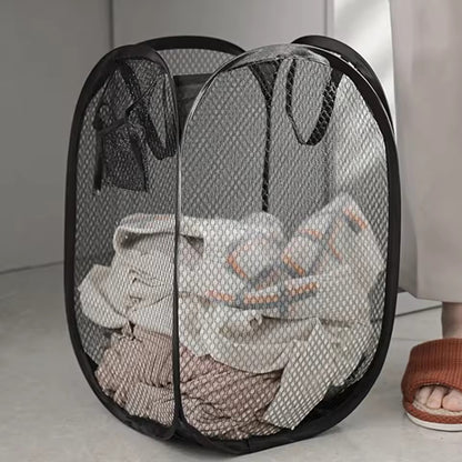 Cesto Dobrável para Separação de Roupa Suja