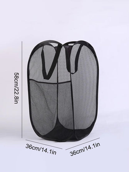 Cesto Dobrável para Separação de Roupa Suja