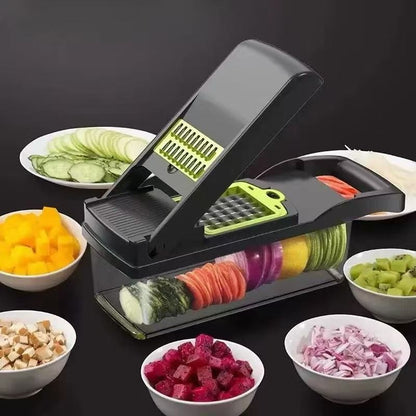 Cortador de vegetais com lâmina de aço
