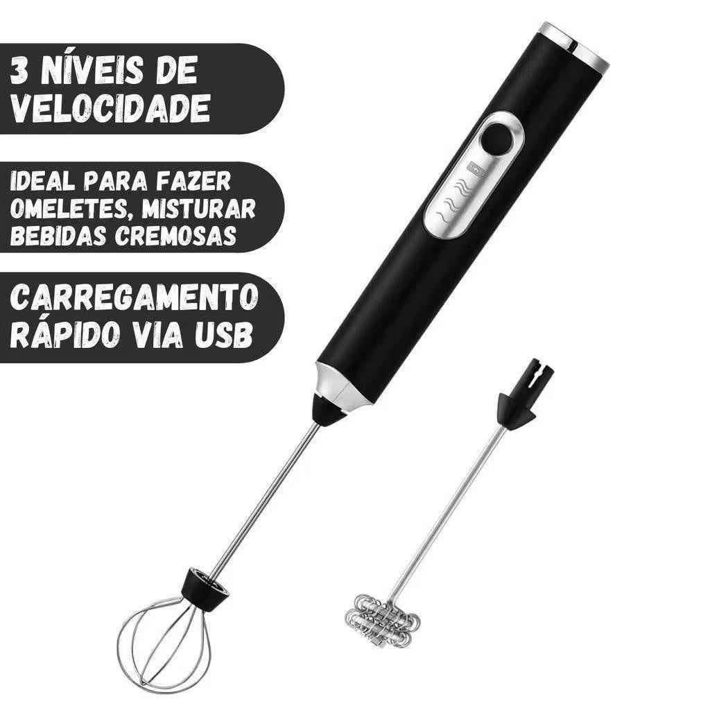 Mixer Batedor | Bebidas Leite Café | Clara de Ovos