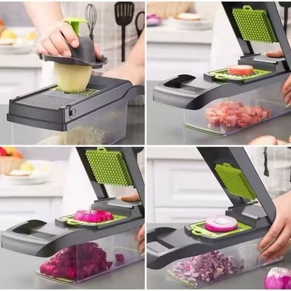 Cortador de vegetais com lâmina de aço